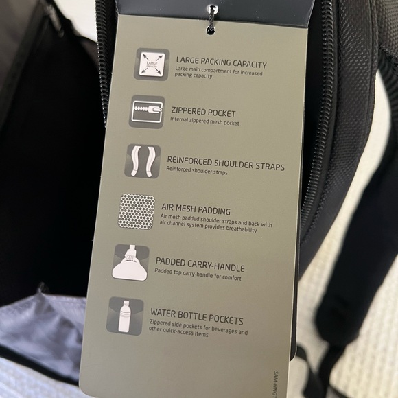 NWT SAMSONITE FANUEIL Jay Backpack - Picture 10 of 12